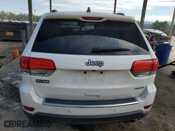 2017 Jeep Grand Cherokee Limited with VIN 1C4RJEBG5HC635964, listed as a Copart auction lot 46485945 with 173,234 mi miles and Salvage Title. Bid and sale history available at carsss.com. Image 6.