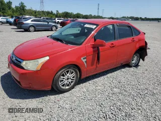 2008 Ford Focus SE with VIN 1FAHP35N38W161641, listed as a Copart auction lot 52700255 with 190,166 mi miles and Salvage Title. Bid and sale history available at carsss.com. Image 1.