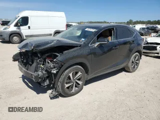 2021 Lexus NX with VIN JTJGARBZ6M2181513, listed as a Copart auction lot 48234735 with 55,971 mi miles and Salvage Title. Bid and sale history available at carsss.com. Image 1.