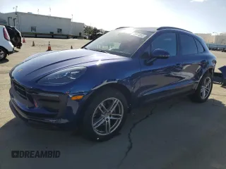 2023 Porsche Macan with VIN WP1AA2A55PLB11433, listed as a Copart auction lot 45374055 with 17,626 mi miles and Salvage Title. Bid and sale history available at carsss.com. Image 1.