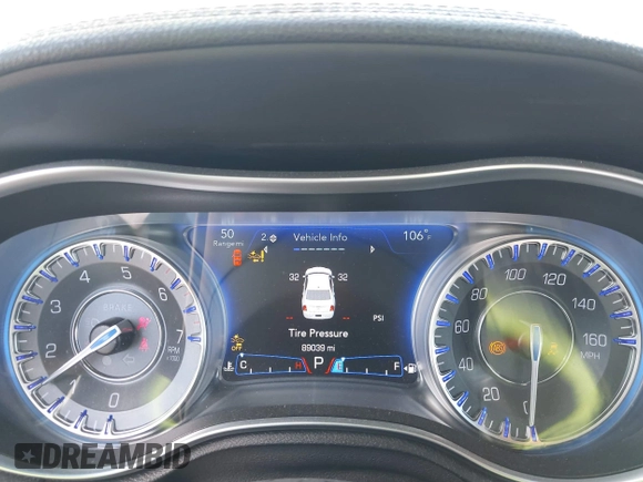 2017 Chrysler 300 C Luxury Series with VIN 2C3CCAPT1HH548403, listed as a IAAI auction lot 42003631 with 89,039 mi miles and . Bid and sale history available at carsss.com. Image 7.