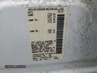 2022 Nissan LEAF SV Plus with VIN 1N4BZ1CV4NC559946, listed as a Copart auction lot 51489295 with 52,981 mi miles and Salvage Title. Bid and sale history available at DreamBid. Image 15.