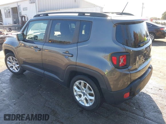 2017 Jeep Renegade Latitude with VIN ZACCJABB3HPF84074, listed as a IAAI auction lot 41867396 with 65,323 mi miles. Bid and sale history available at carsss.com. Image 3.