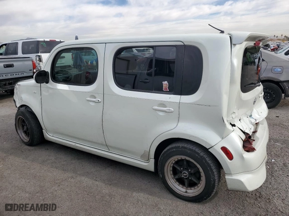 2009 Nissan Cube 1.8 SL with VIN JN8AZ28R99T123854, listed as a Copart auction lot 82926684 with 158,950 mi miles and Salvage Title. Bid and sale history available at carsss.com. Image 2.