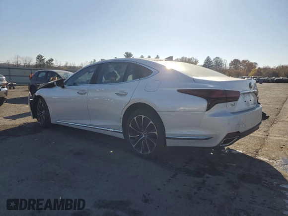 2023 Lexus LS with VIN JTHG5LGF5P5011325, listed as a Copart auction lot 78655614 with Not provided miles and Salvage title. Bid and sale history available at DreamBid. Image 2.