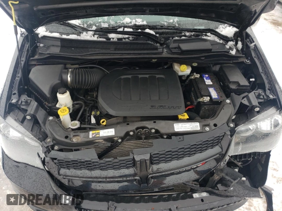 2020 Dodge Grand Caravan GT with VIN 2C4RDGEG5LR186039, listed as a Copart auction lot 43476965 with 98,341 mi miles and Salvage Title. Bid and sale history available at DreamBid. Image 12.