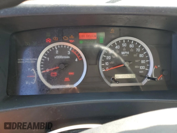2017 Isuzu NRR IBT with VIN JALE5W162H7300847, listed as a Copart auction lot 80512274 with 209,260 mi miles and Clean title. Bid and sale history available at DreamBid. Image 9.