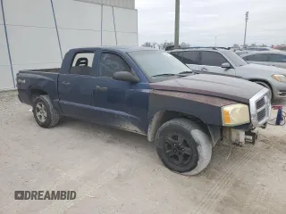 2006 Dodge Dakota ST with VIN 1D7HW28N46S517804, listed as a Copart auction lot 83544284 with Not Provided miles and Salvage Title. Bid and sale history available at DreamBid. Image 4.