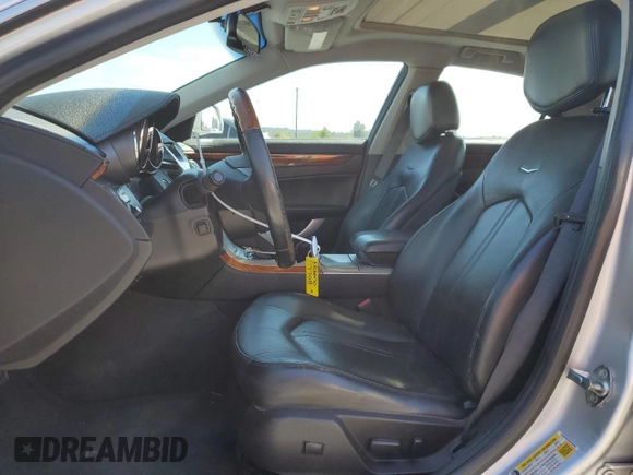 2010 Cadillac CTS Premium with VIN 1G6DP5EV9A0104893, listed as a Copart auction lot 52033645 with 197,118 mi miles and Salvage title. Bid and sale history available at DreamBid. Image 7.