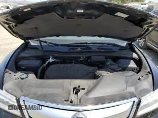 2015 Acura MDX Technology with VIN 5FRYD4H4XFB030038, listed as a Copart auction lot 59396725 with 93,858 mi miles and Salvage title. Bid and sale history available at DreamBid. Image 12.