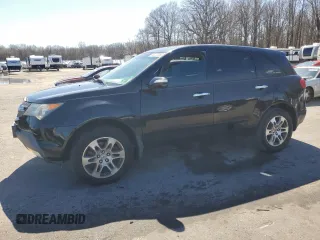 2007 Acura MDX with VIN 2HNYD28207H544121, listed as a Copart auction lot 49023365 with 158,690 mi miles and Salvage Title. Bid and sale history available at carsss.com. Image 1.