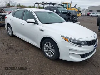 2016 Kia Optima LX z VIN KNAGT4L31G5106843, wystawiony jako IAAI lot #41952871 z przebiegiem 109 139 mil mil oraz . Historia ofert i sprzedaży dostępna na DreamBid. Obrazek 1.