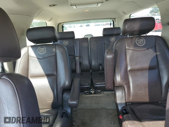 2010 Cadillac Escalade z VIN 1GYUCKEF1AR285882, wystawiony jako Copart lot #84595804 z przebiegiem 225 775 mil mil oraz Nie do naprawy • Non repairable. Historia ofert i sprzedaży dostępna na DreamBid. Obrazek 10.
