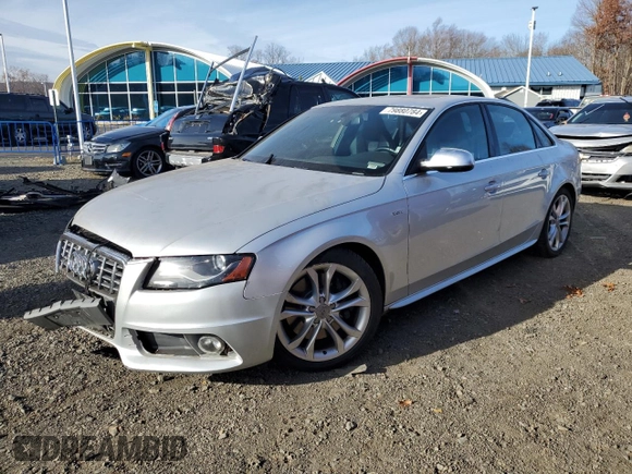 2010 Audi S4 Premium Plus with VIN WAUBGAFLXAA021992, listed as a Copart auction lot 79880784 with 82,283 mi miles and Salvage Title. Bid and sale history available at carsss.com. Image 1.