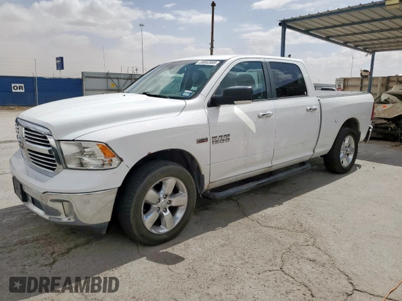 2018 Ram 1500 Outdoorsman with VIN 1C6RR7TT1JS271884, listed as a Copart auction lot 59052895 with 114,410 mi miles and Salvage title. Bid and sale history available at DreamBid. Image 1.