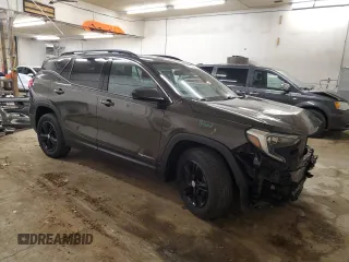 2019 GMC Terrain SLE with VIN 3GKALMEV1KL230485, listed as a Copart auction lot 50218475 with 119,698 mi miles and Salvage Title. Bid and sale history available at carsss.com. Image 4.