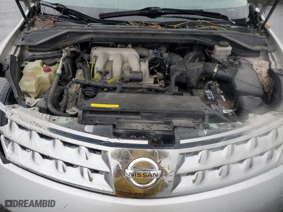 2006 Nissan Murano S with VIN JN8AZ08W96W537849, listed as a Copart auction lot 83966344 with 168,028 mi miles and Salvage Title. Bid and sale history available at carsss.com. Image 13.