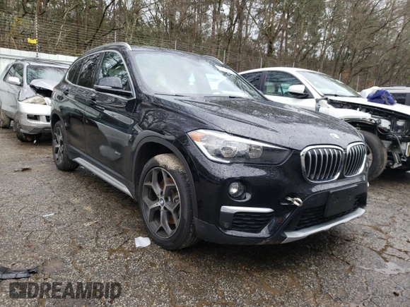 2018 BMW X1 sDrive28i with VIN WBXHU7C37J5L05153, listed as a Copart auction lot 36528533 with 40,704 mi miles. Bid and sale history available at carsss.com. Image 4.