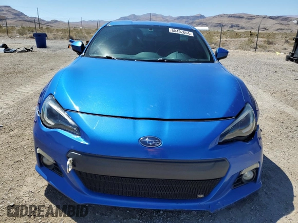 2014 Subaru BRZ Limited with VIN JF1ZCAC10E8605000, listed as a Copart auction lot 68492694 with 119,314 mi miles and Salvage title. Bid and sale history available at DreamBid. Image 5.