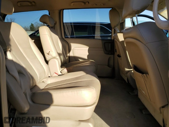 2007 Kia Sedona LX with VIN KNDMB233776149624, listed as a Copart auction lot 43429105 with 184,399 mi miles and Salvage Title. Bid and sale history available at carsss.com. Image 11.