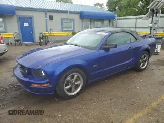 2005 Ford Mustang GT Deluxe with VIN 1ZVHT85H055196732, listed as a Copart auction lot 55848375 with 148,083 mi miles and Salvage Title. Bid and sale history available at DreamBid. Image 1.