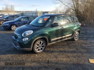 2014 FIAT 500L Trekking with VIN ZFBCFADH2EZ014621, listed as a Copart auction lot 83157814 with 142,670 mi miles and Clean Title. Bid and sale history available at DreamBid. Image 1.