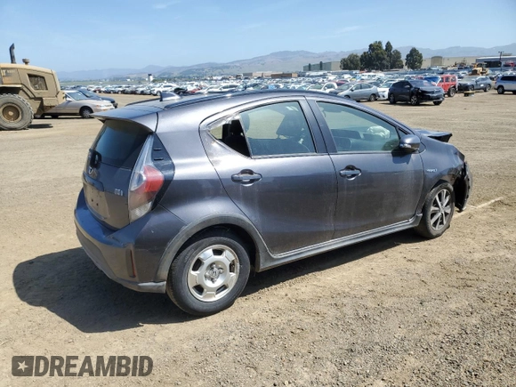2018 Toyota Prius One with VIN JTDKDTB38J1604977, listed as a Copart auction lot 54599095 with 86,443 mi miles and Salvage Title. Bid and sale history available at DreamBid. Image 3.