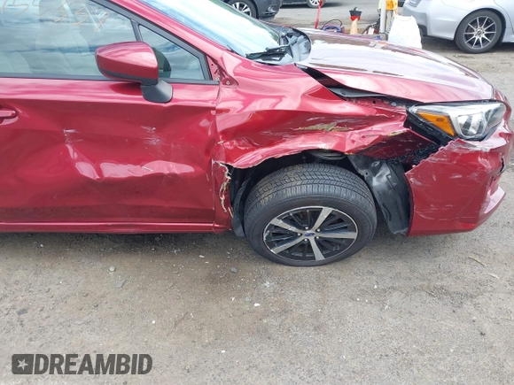2019 Subaru Impreza Premium with VIN 4S3GKAC60K3609069, listed as a IAAI auction lot 42755337 with 90,437 mi miles and . Bid and sale history available at DreamBid. Image 6.