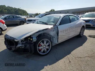 2018 Maserati Quattroporte S Q4 z VIN ZAM56YRA3J1304848, wystawiony jako Copart lot #68706294 z przebiegiem 46 486 mil mil oraz Nie do naprawy • Non repairable. Historia ofert i sprzedaży dostępna na DreamBid. Obrazek 1.