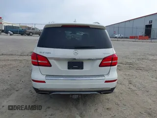 2018 Mercedes-Benz GLS with VIN 4JGDF6EE9JB077331, listed as a IAAI auction lot 41795143 with 99,148 mi miles. Bid and sale history available at carsss.com. Image 16.