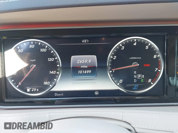 2016 Mercedes-Benz S 550 with VIN WDDUG8CB0GA266959, listed as a IAAI auction lot 41335648 with 101,499 mi miles and . Bid and sale history available at carsss.com. Image 7.