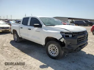 2023 Chevrolet Colorado 2WD Work Truck with VIN 1GCPSBEK0P1200413, listed as a Copart auction lot 51478845 with 43,195 mi miles and Salvage Title. Bid and sale history available at carsss.com. Image 4.