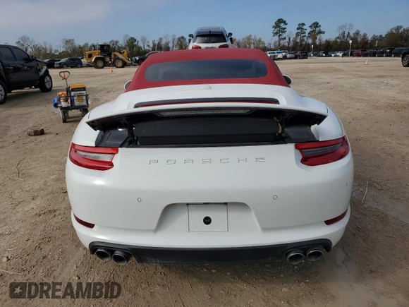 2017 Porsche 911 Carrera with VIN WP0CA2A92HS141493, listed as a Copart auction lot 84995714 with Not Provided miles and Non Repairable. Bid and sale history available at DreamBid. Image 6.