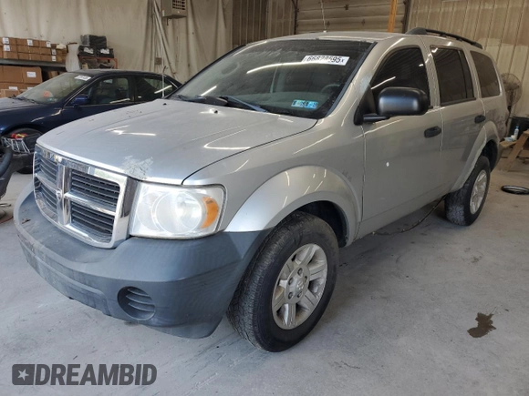 2007 Dodge Durango SXT with VIN 1D8HD38P47F524660, listed as a Copart auction lot 66828595 with 204,492 mi miles and Clean title. Bid and sale history available at DreamBid. Image 1.