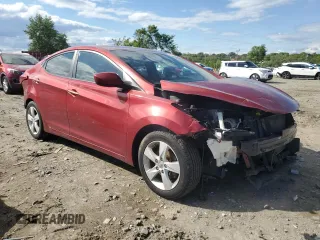 2013 Hyundai Elantra GLS z VIN 5NPDH4AE8DH352599, wystawiony jako Copart lot #58244085 z przebiegiem 137 714 mil mil oraz Szkoda całkowita • Salvage title. Historia ofert i sprzedaży dostępna na DreamBid. Obrazek 4.