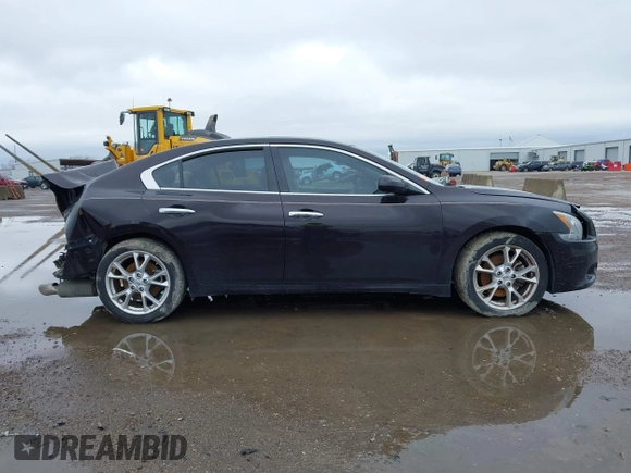 2013 Nissan Maxima SV with VIN 1N4AA5AP1DC843418, listed as a IAAI auction lot 41513744 with 105,881 mi miles and . Bid and sale history available at DreamBid. Image 13.