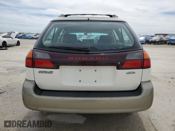 2004 Subaru Legacy Outback with VIN 4S3BH675247621131, listed as a Copart auction lot 49041465 with 154,147 mi miles and Salvage title. Bid and sale history available at DreamBid. Image 6.