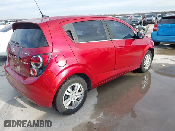 2014 Chevrolet Sonic LT with VIN 1G1JC6SB9E4232389, listed as a IAAI auction lot 41472291 with 165,711 mi miles. Bid and sale history available at carsss.com. Image 4.