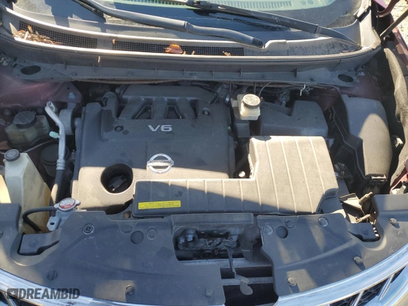 2011 Nissan Murano LE with VIN JN8AZ1MW5BW157154, listed as a Copart auction lot 50010025 with 256,882 mi miles and Salvage Title. Bid and sale history available at carsss.com. Image 12.