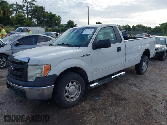 2014 Ford F-150 XL with VIN 1FTNF1CTXEKD77219, listed as a IAAI auction lot 42777146 with 141,338 mi miles and . Bid and sale history available at DreamBid. Image 17.