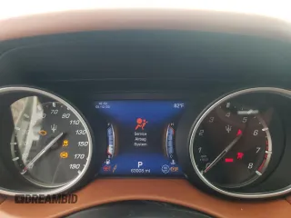 2018 Maserati Levante GranLusso with VIN ZN661XUL6JX295973, listed as a Copart auction lot 52066433 with 63,008 mi miles. Bid and sale history available at carsss.com. Image 9.