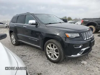 2014 Jeep Grand Cherokee Summit with VIN 1C4RJFJG1EC323658, listed as a Copart auction lot 50740115 with 253,656 mi miles and Salvage title. Bid and sale history available at DreamBid. Image 4.