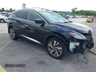 2020 Nissan Murano SL z VIN 5N1AZ2CS0LN125506, wystawiony jako IAAI lot #40077678 z przebiegiem 85 539 mil mil oraz . Historia ofert i sprzedaży dostępna na DreamBid. Obrazek 1.