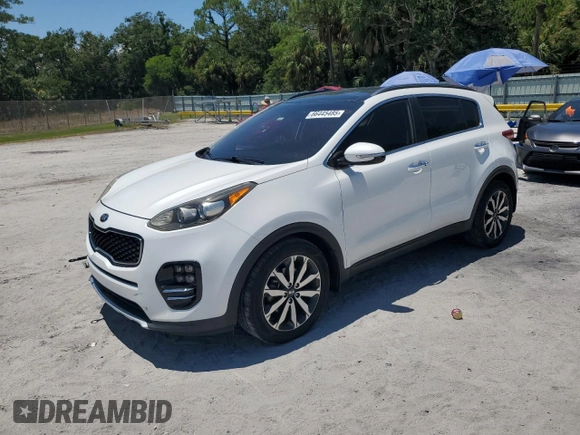 2017 Kia Sportage EX with VIN KNDPN3AC2H7048192, listed as a Copart auction lot 66445485 with 126,056 mi miles and Clean title. Bid and sale history available at DreamBid. Image 1.