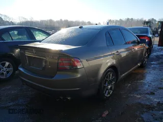 2008 Acura TL Type-S with VIN 19UUA765X8A013095, listed as a IAAI auction lot 41409923 with 248,910 mi miles. Bid and sale history available at carsss.com. Image 4.
