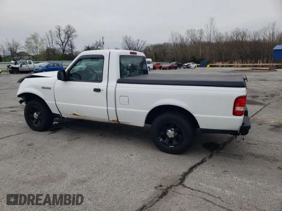 2010 Ford Ranger XL with VIN 1FTKR1AD9APA42391, listed as a Copart auction lot 51211205 with 203,793 mi miles and Salvage title. Bid and sale history available at DreamBid. Image 2.