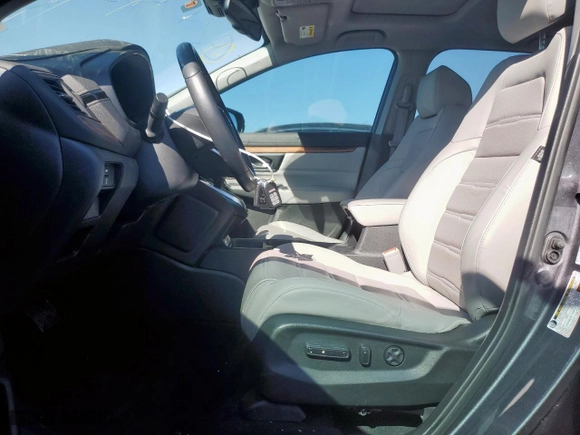 2022 Honda CR-V EX-L with VIN 2HKRW1H82NH407429, listed as a Copart auction lot 50074635 with 22,694 mi miles and Salvage Title. Bid and sale history available at carsss.com. Image 7.