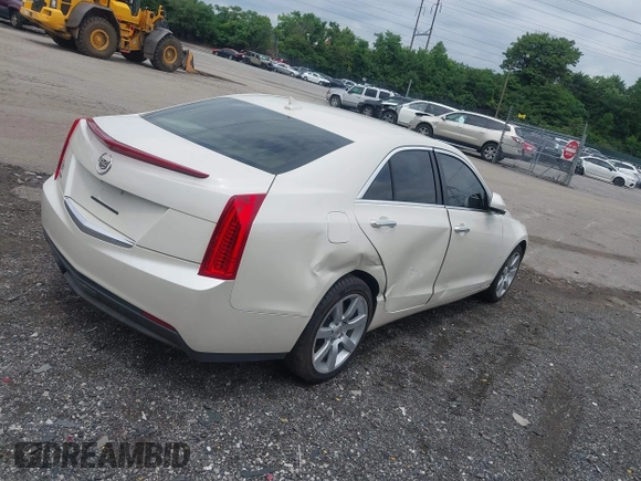 2014 Cadillac ATS Standard RWD with VIN 1G6AA5RA5E0173517, listed as a IAAI auction lot 42540181 with 73,732 mi miles and . Bid and sale history available at DreamBid. Image 4.