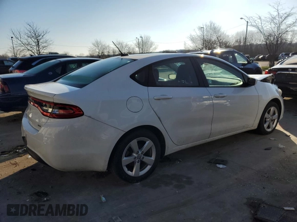 2016 Dodge Dart SXT Sport with VIN 1C3CDFFAXGD802289, listed as a Copart auction lot 49369365 with 70,964 mi miles and Salvage Title. Bid and sale history available at DreamBid. Image 3.