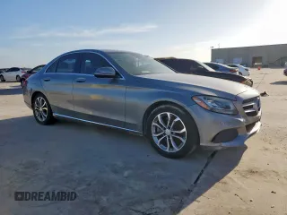 2016 Mercedes-Benz C 300 with VIN 55SWF4JB6GU148518, listed as a Copart auction lot 62903805 with 191,507 mi miles and Clean title. Bid and sale history available at DreamBid. Image 4.